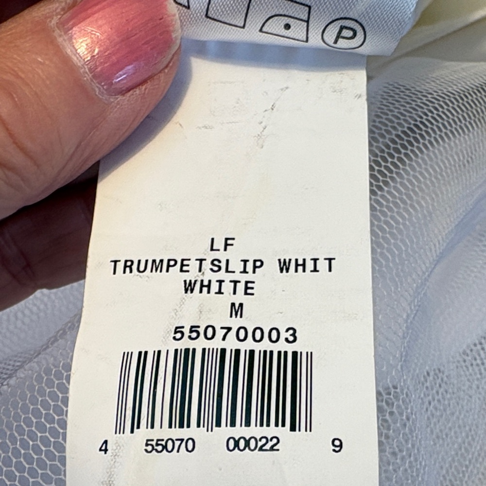 David's Bridal White trumpet Petticoat Slip NWT size medium - Picture 5 of 10